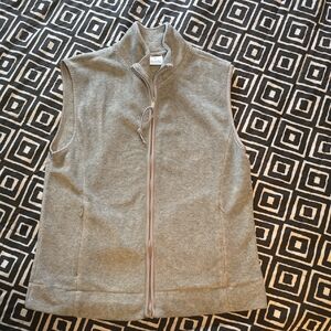 Old Navy Charcoal Fleece Vest